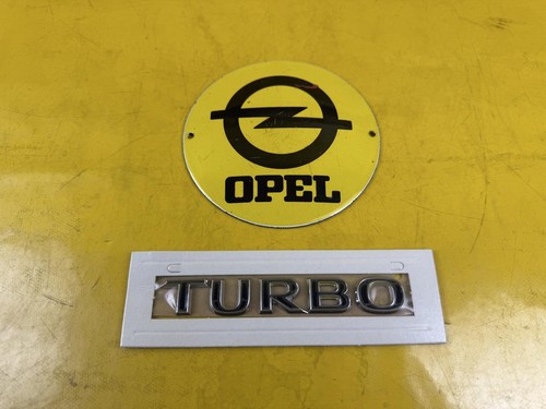 Turbo schriftzug opel - opel, astra